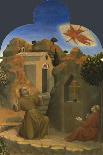 Saint Francis and the Poor Knight, and Francis's Vision, 1437-1444-Sassetta-Giclee Print