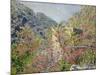 Sasso Valley. Sun Effect, 1884-Claude Monet-Mounted Giclee Print