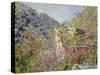 Sasso Valley. Sun Effect, 1884-Claude Monet-Stretched Canvas