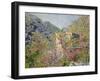 Sasso Valley. Sun Effect, 1884-Claude Monet-Framed Giclee Print