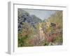 Sasso Valley. Sun Effect, 1884-Claude Monet-Framed Giclee Print