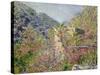 Sasso Valley. Sun Effect, 1884-Claude Monet-Stretched Canvas