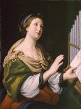 Saint Cecilia, Between 1640 and 1650-Sassoferrato-Mounted Giclee Print