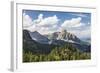 Sassongher, the Dolomites, South Tyrol, Italy, Europe-Gerhard Wild-Framed Photographic Print