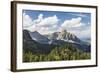 Sassongher, the Dolomites, South Tyrol, Italy, Europe-Gerhard Wild-Framed Photographic Print