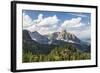 Sassongher, the Dolomites, South Tyrol, Italy, Europe-Gerhard Wild-Framed Photographic Print