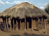 Typical House in Village, Zambia, Africa-Sassoon Sybil-Photographic Print