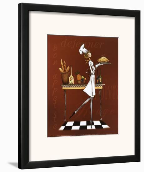 Sassy Chef I-Mara Kinsley-Framed Art Print