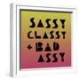 Sassy Classy-Lottie Fontaine-Framed Giclee Print