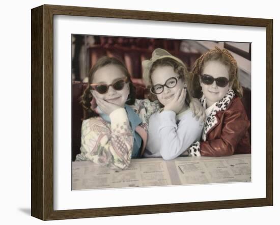 Sassy Girls-Gail Goodwin-Framed Giclee Print