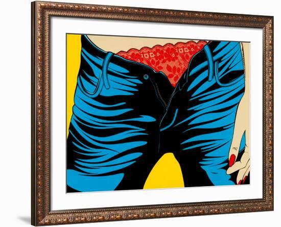 Sassy-Deborah Azzopardi-Framed Art Print