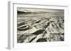 'Sastrugi', 21 February 1911, (1913)-Herbert Ponting-Framed Photographic Print