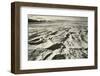 'Sastrugi', 21 February 1911, (1913)-Herbert Ponting-Framed Photographic Print