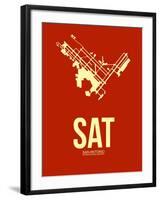 SAT San Antonio Airport 1-NaxArt-Framed Art Print