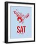 SAT San Antonio Airport 2-NaxArt-Framed Art Print