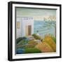 Sat Still at the Brink-Angeles M Pomata-Framed Giclee Print