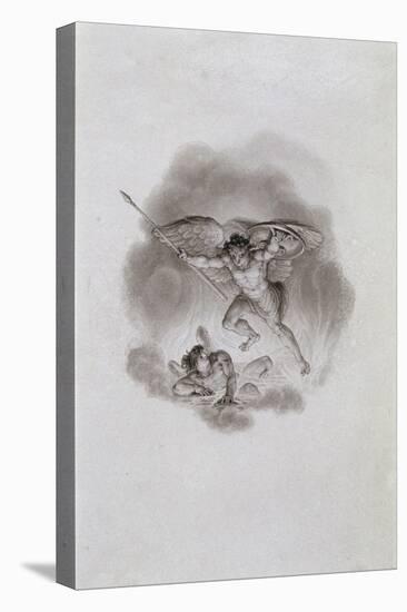 Satan and Beelzebub in Hell, C1799-Edward Francis Burney-Stretched Canvas