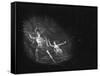 Satan and Sin-John Martin-Framed Stretched Canvas