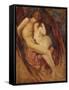 Satan and Sin-George Frederick Watts-Framed Stretched Canvas