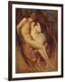 Satan and Sin-George Frederick Watts-Framed Giclee Print