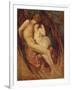 Satan and Sin-George Frederick Watts-Framed Giclee Print