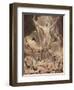 'Satan Arousing the Rebel Angels', 1808-William Blake-Framed Premium Giclee Print