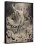 Satan Arousing the Rebel Angels-William Blake-Framed Stretched Canvas