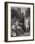 Satan at the Court of Chaos-Allais-Framed Art Print