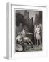 Satan at the Court of Chaos-Allais-Framed Art Print