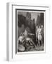 Satan at the Court of Chaos-Allais-Framed Art Print