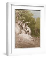 Satan, by Dore-Science Source-Framed Giclee Print