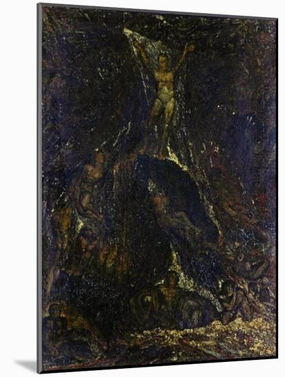Satan Calling Up His Legions-William Callow-Mounted Giclee Print