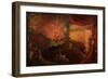 Satan Enthroned in Hell-Samuel Colman-Framed Premium Giclee Print