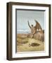 Satan Finding Serpent, by Dore-Science Source-Framed Giclee Print