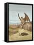 Satan Finding Serpent, by Dore-Science Source-Framed Stretched Canvas