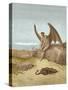 Satan Finding Serpent, by Dore-Science Source-Stretched Canvas