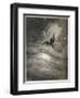 Satan Flies to Earth-null-Framed Photographic Print