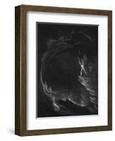 Satan in Hell-John Martin-Framed Art Print