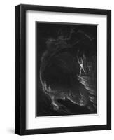 Satan in Hell-John Martin-Framed Art Print