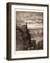 Satan Overlooking Paradise-Gustave Dore-Framed Giclee Print