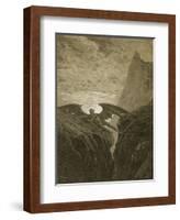 Satan Resting on the Mountain-Gustave Doré-Framed Giclee Print