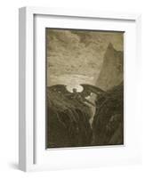 Satan Resting on the Mountain-Gustave Doré-Framed Giclee Print