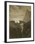 Satan Resting on the Mountain-Gustave Doré-Framed Giclee Print