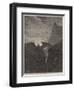 Satan Resting on the Mountain-Gustave Dore-Framed Giclee Print