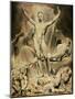 Satan rousing the rebellious angels. Paper.-William Blake-Mounted Giclee Print