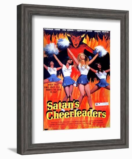 Satan's Cheerleaders, 1977-null-Framed Art Print