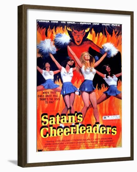 Satan's Cheerleaders, 1977-null-Framed Art Print