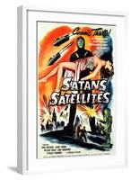 Satan's Satellites, Feature Version of the 1952 Serial Zombies of the Stratosphere, 1958-null-Framed Art Print