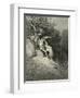 Satan Schemes-Gustave Doré-Framed Photographic Print