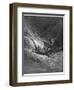 Satan Shown as the Fallen Angel after Having Been Smitten by Michael-Piaud-Framed Photographic Print